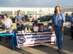 Kathy Wyendandt at the DWCSO early voting tailgate party